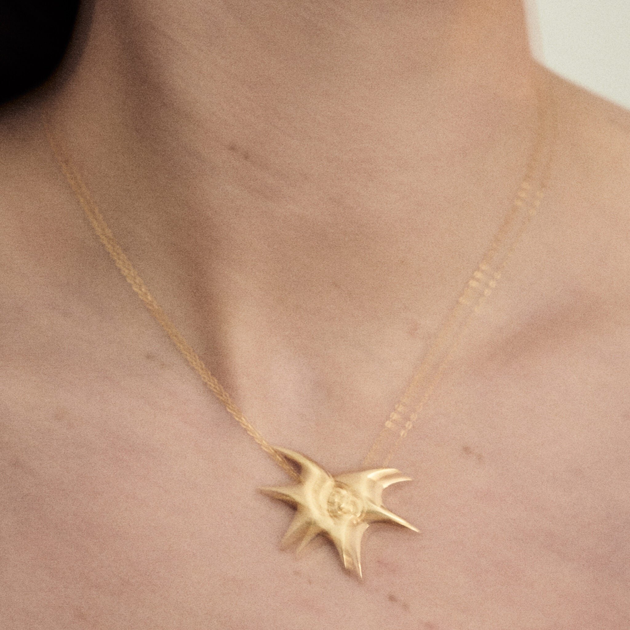 gold necklace