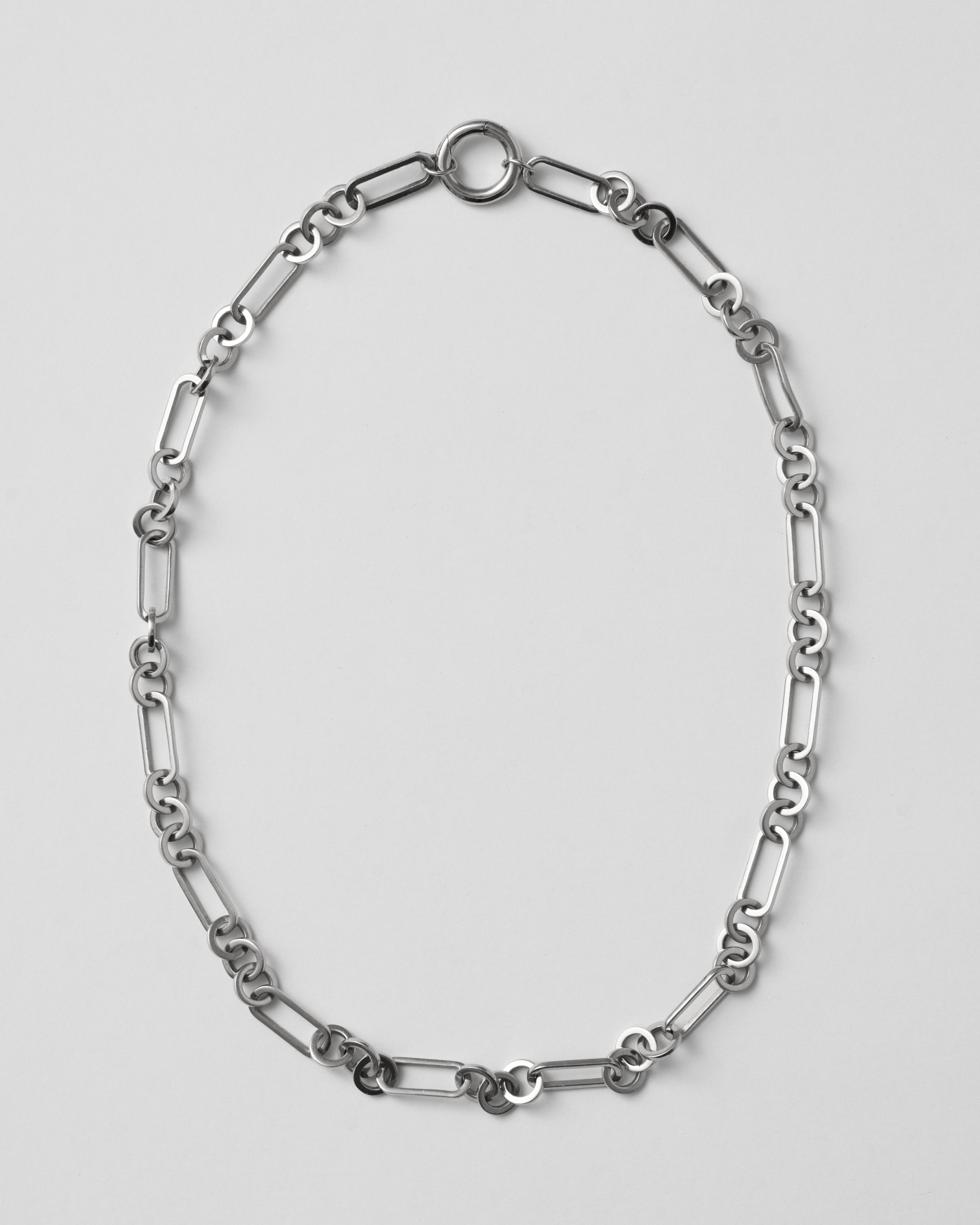 silver necklace