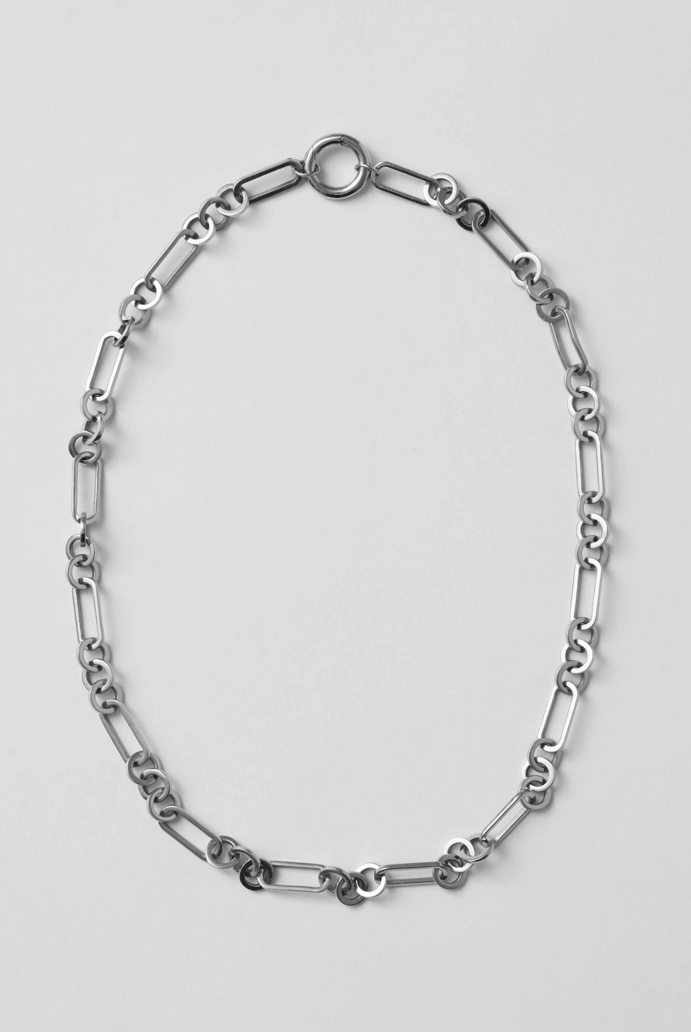 silver necklace