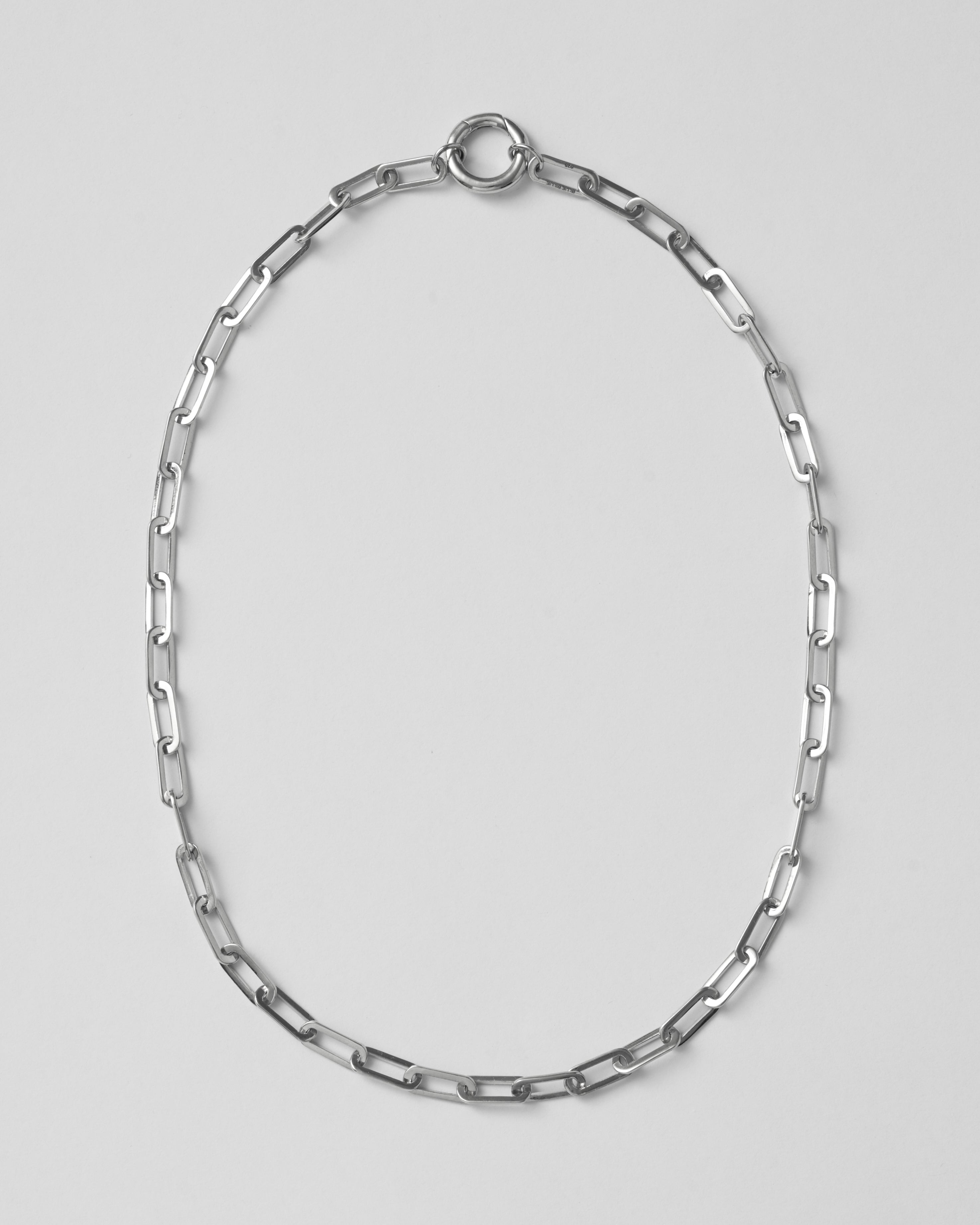 silver necklace