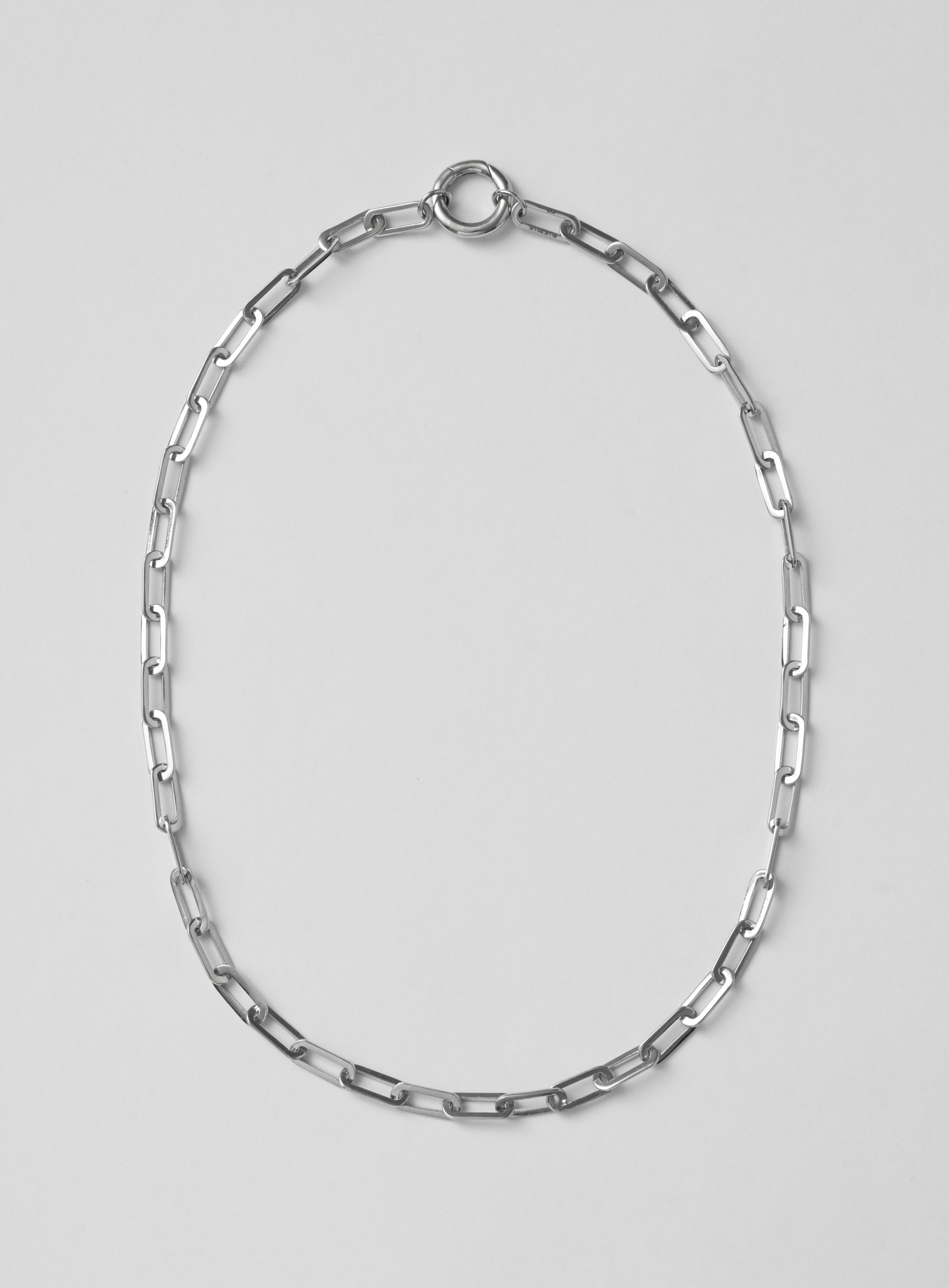 silver necklace