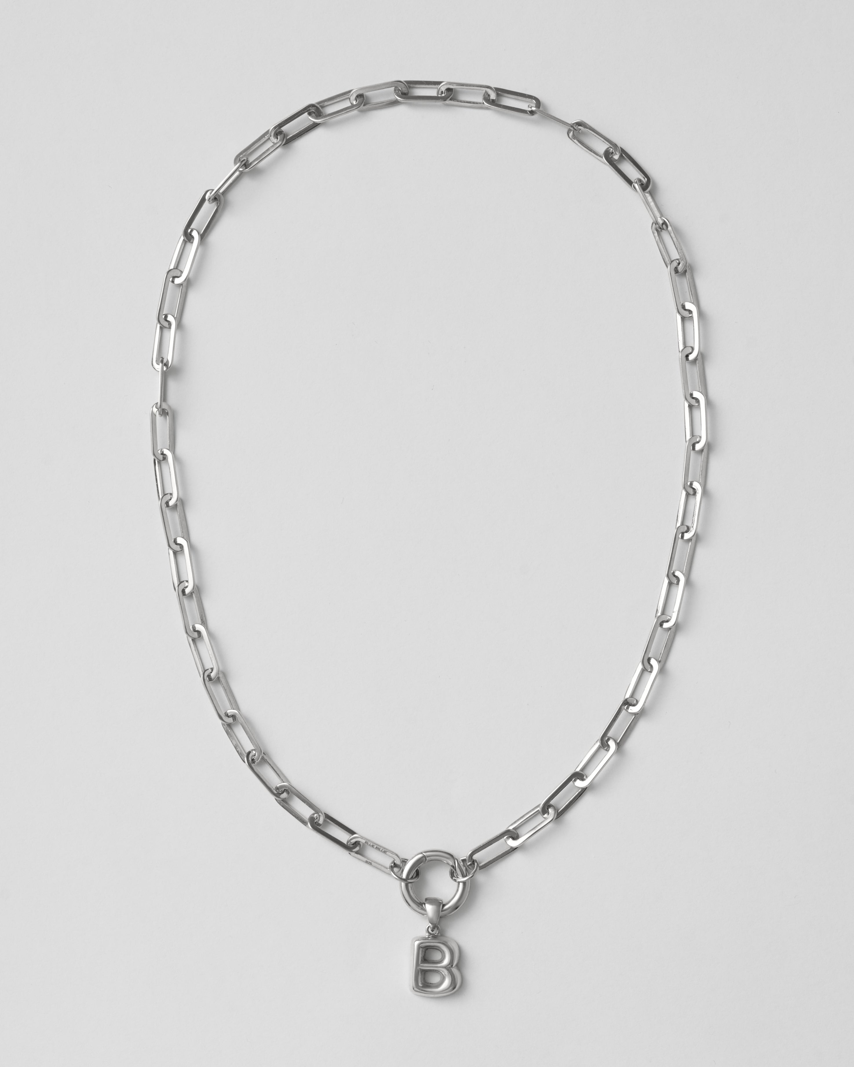 silver necklace