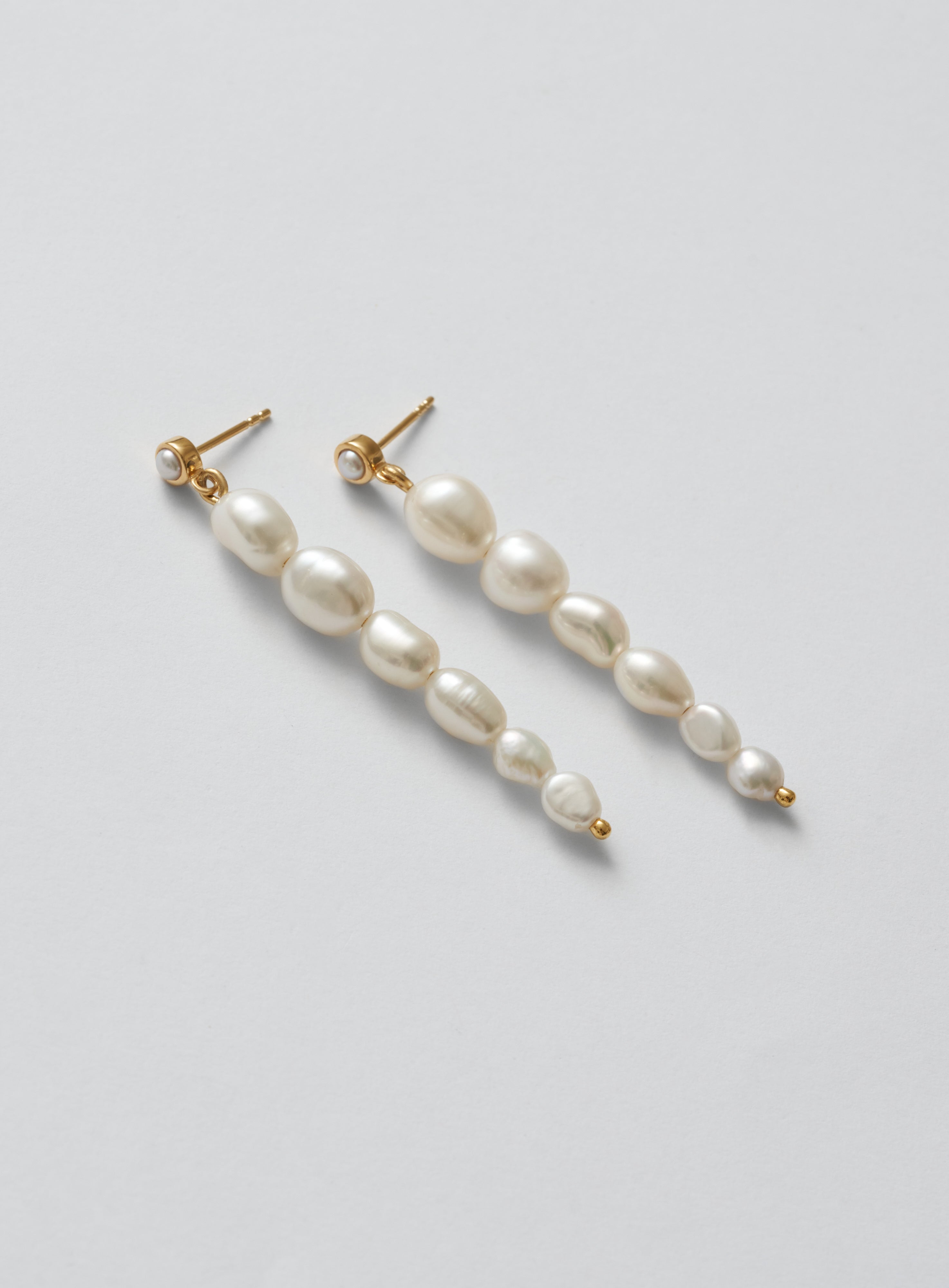 gold earrings