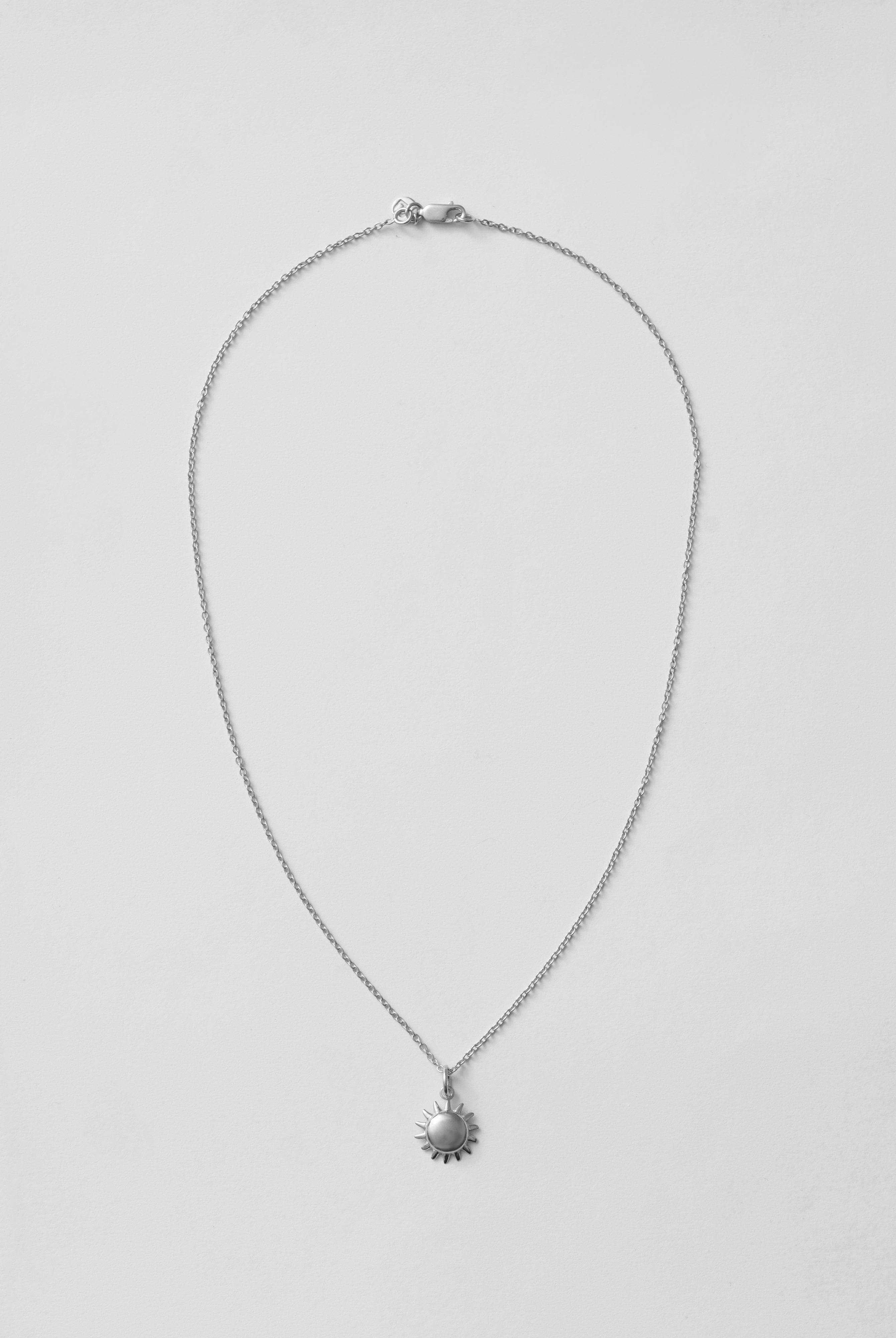 silver necklace