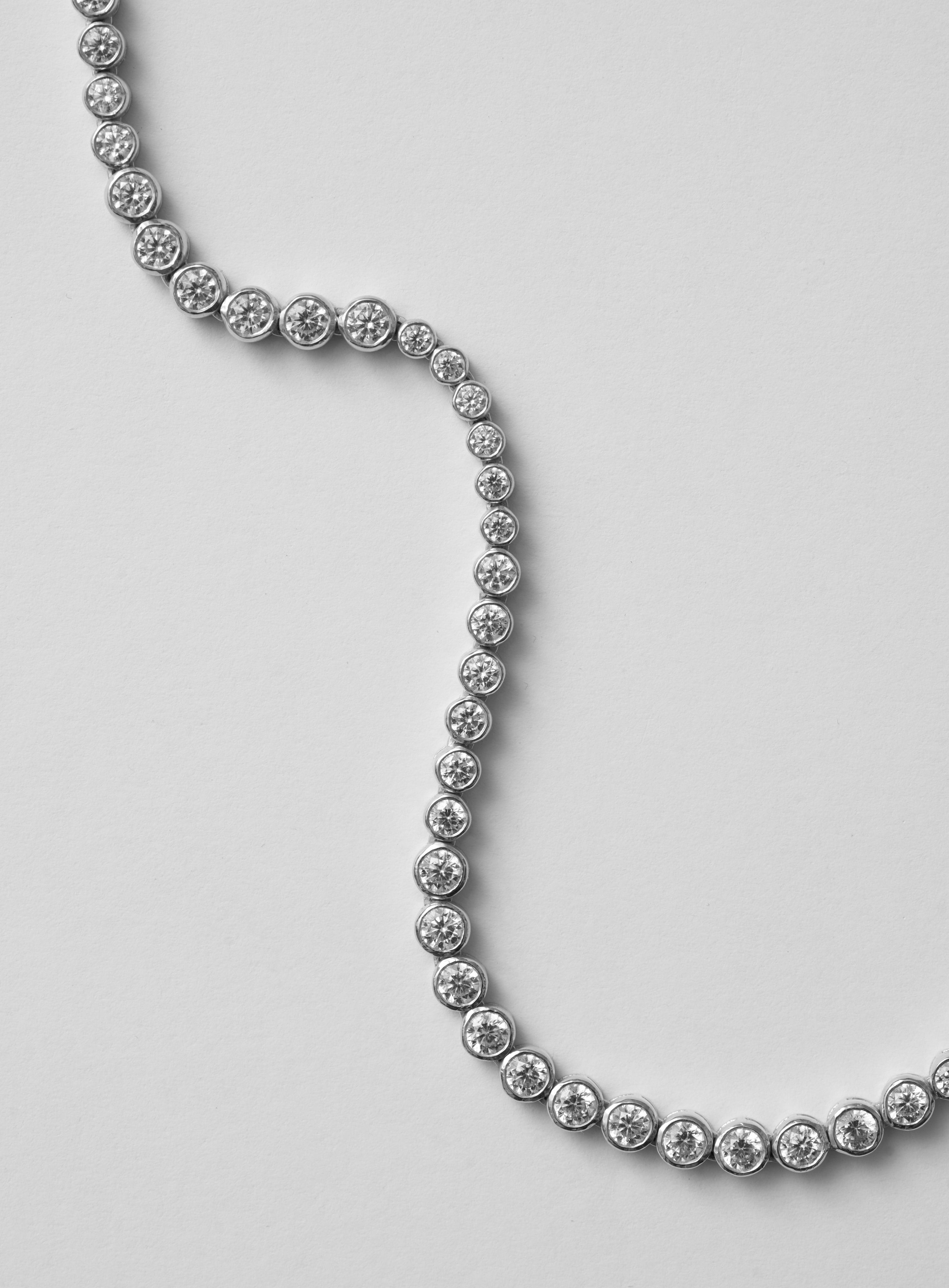 silver necklace