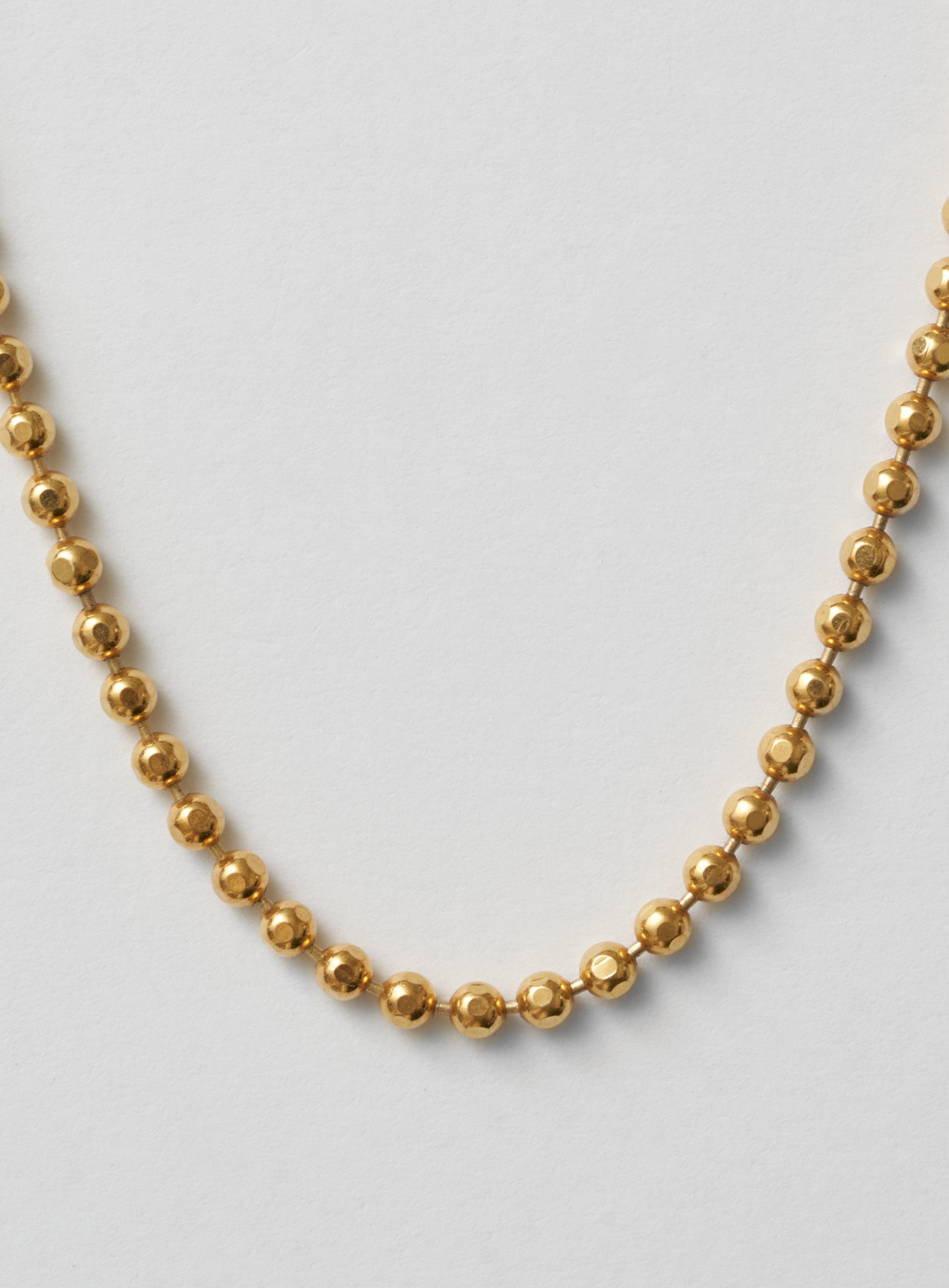 gold necklace