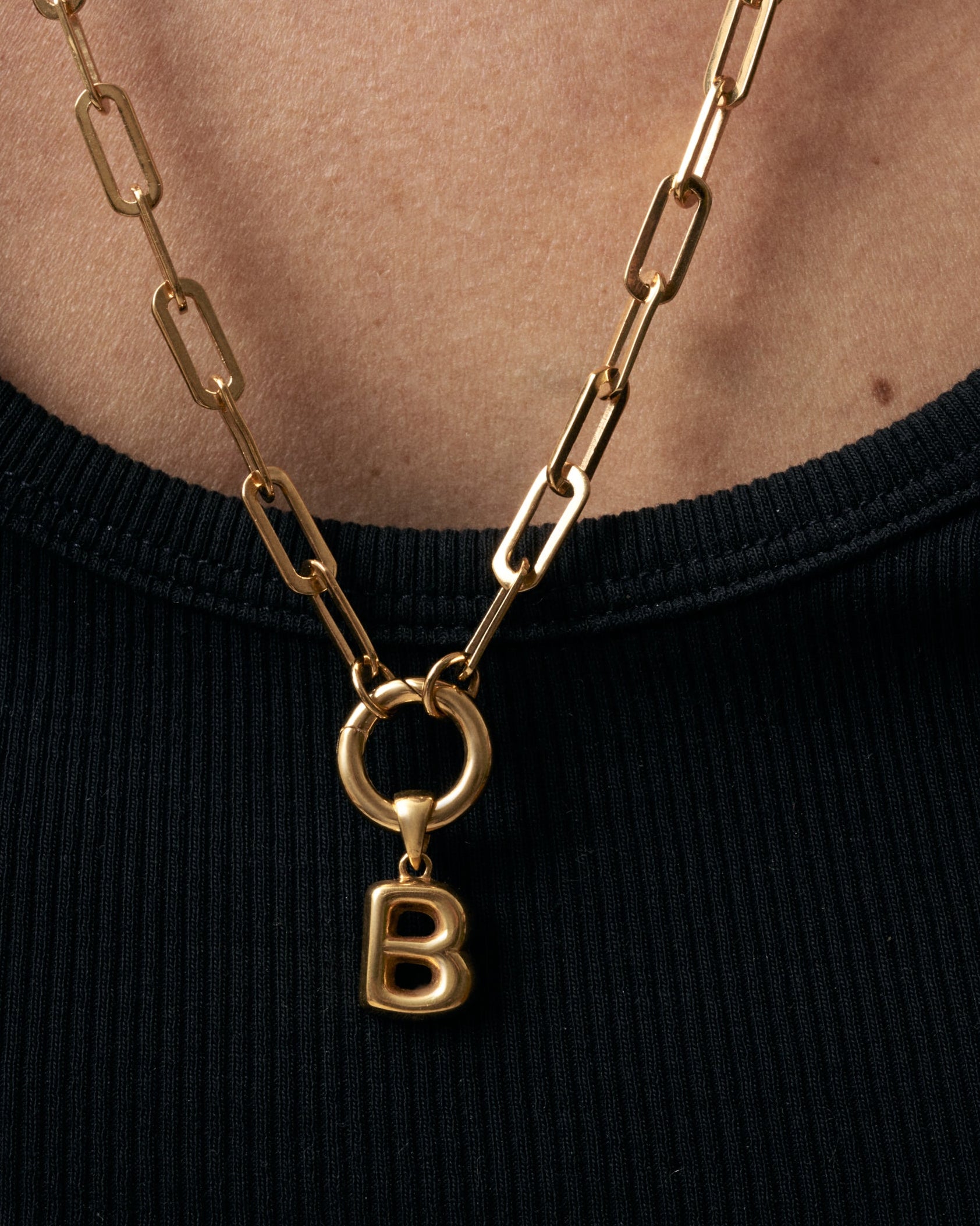 gold necklace