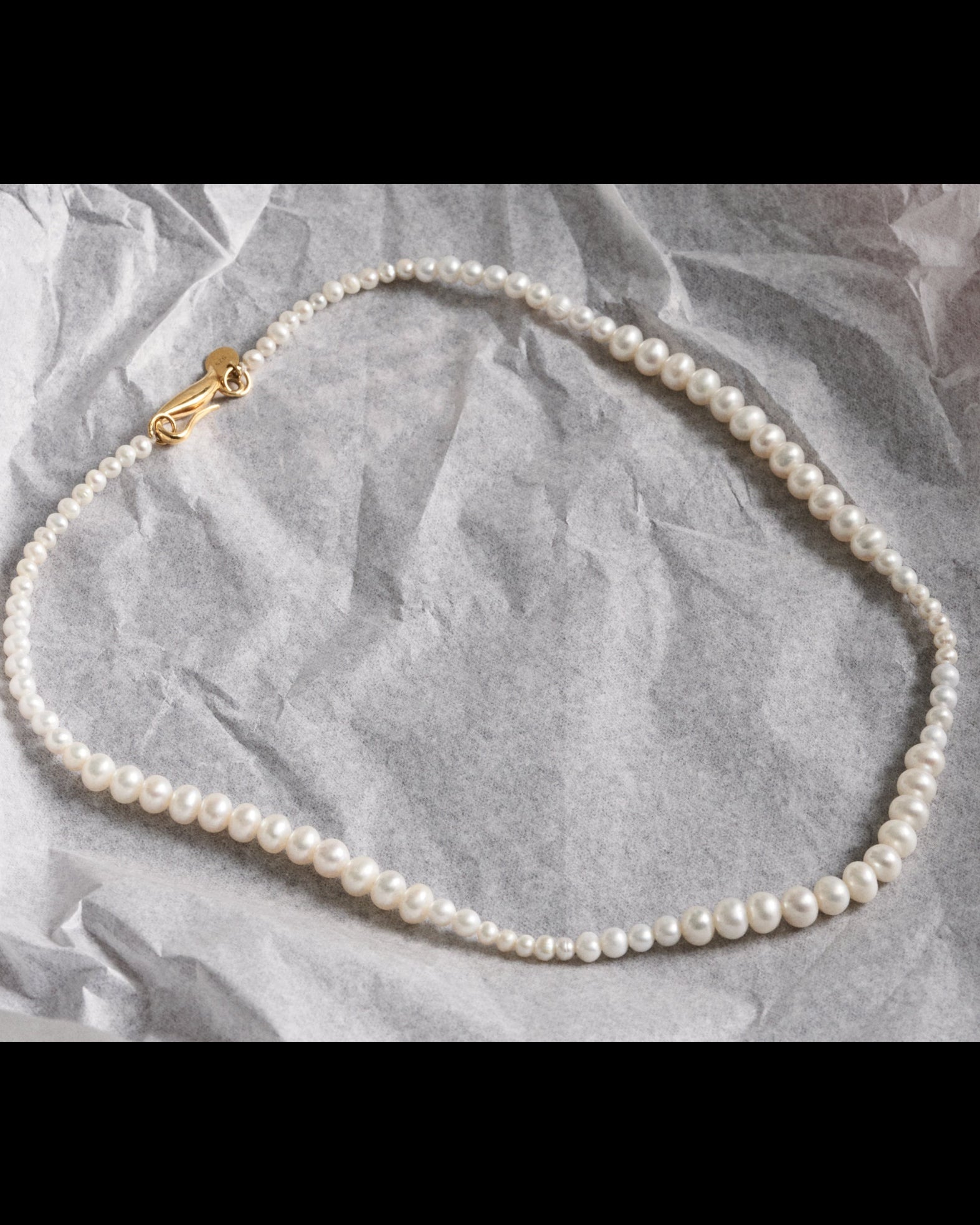 silver necklace