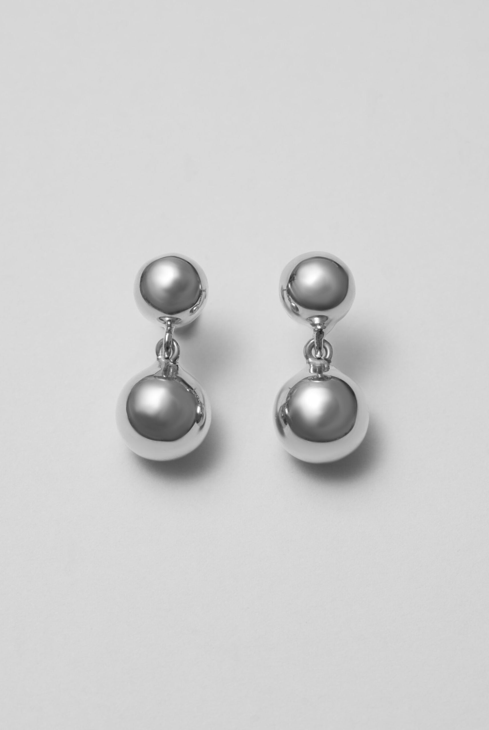 silver earrings
