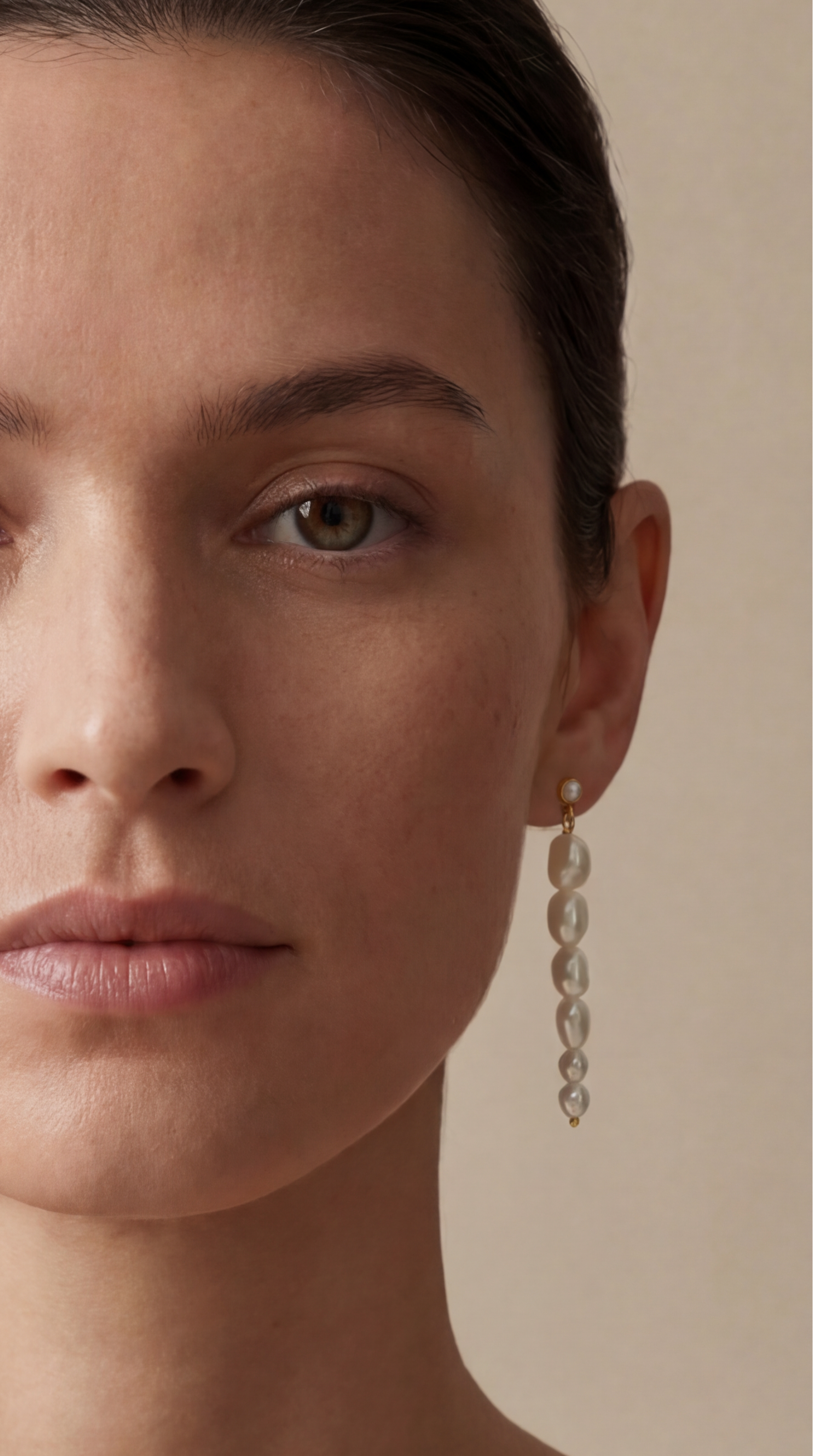 gold earrings