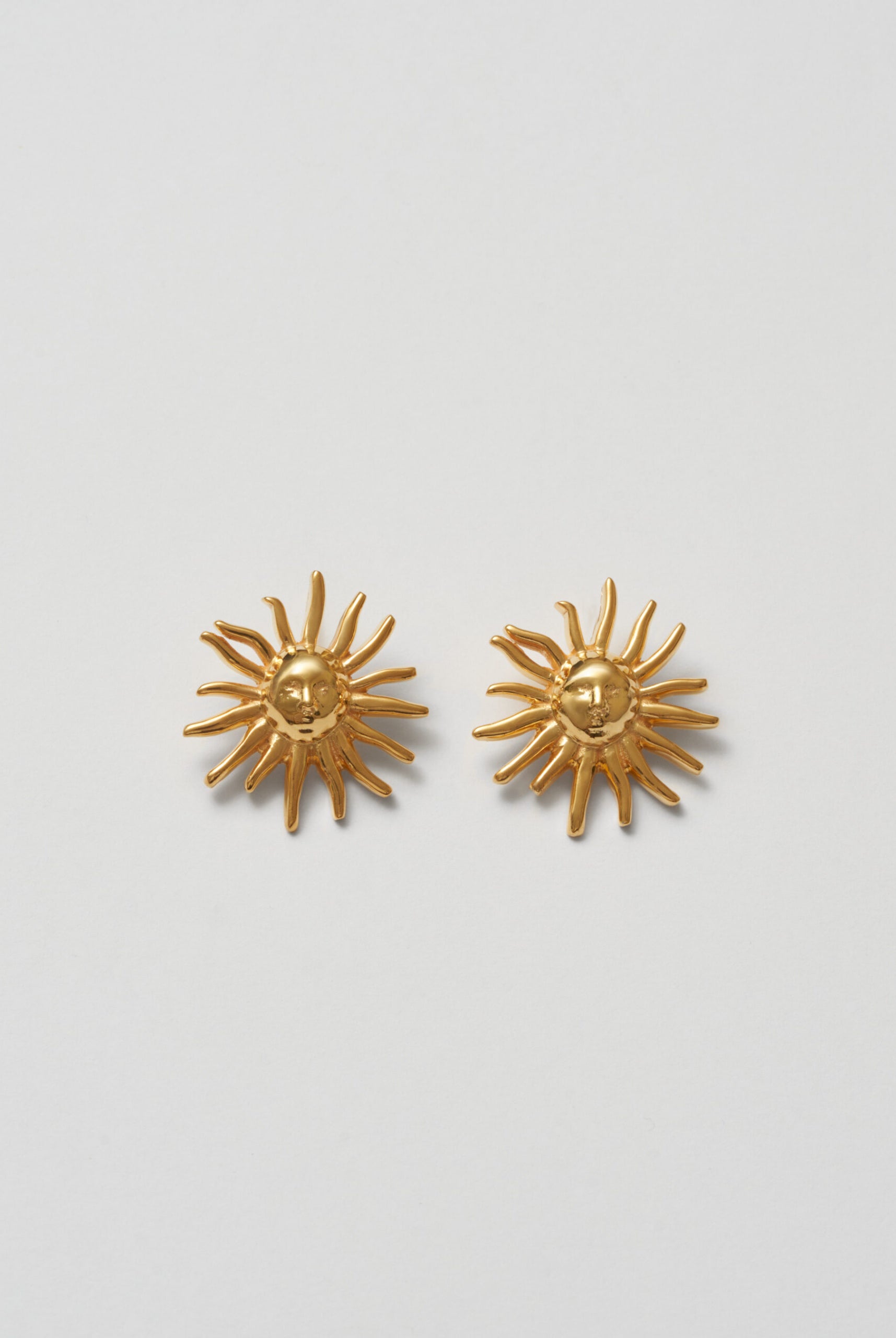 gold earrings