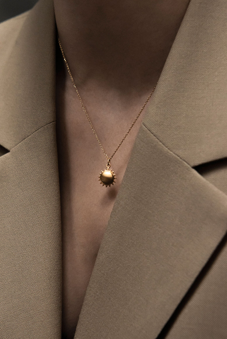 gold necklace