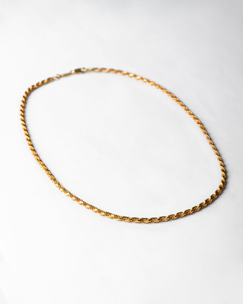 gold necklace