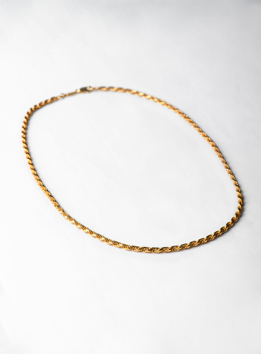 gold necklace