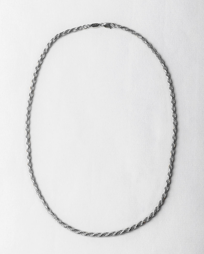 silver necklace