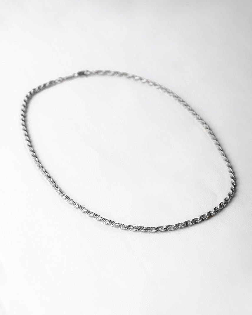 silver necklace