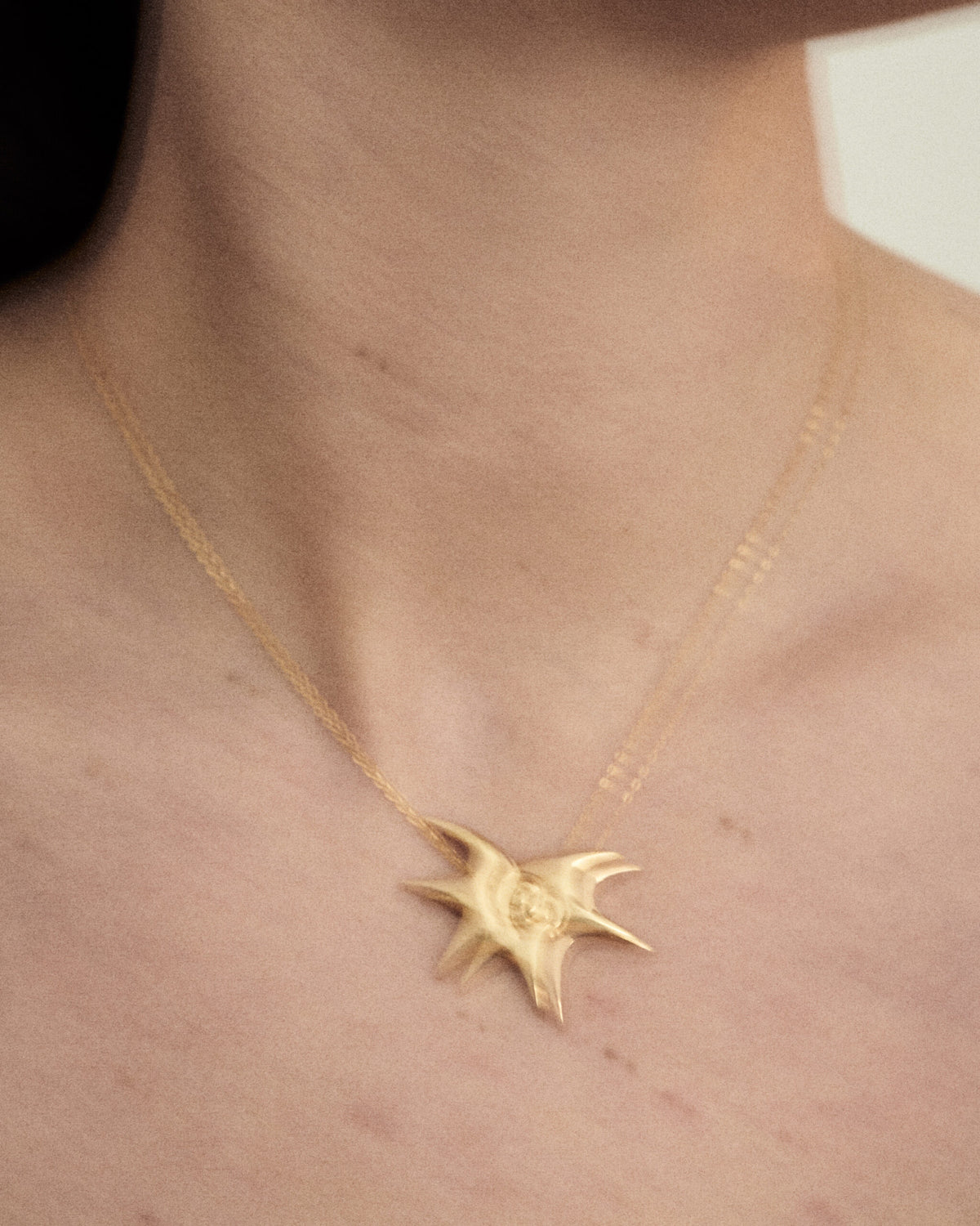 gold necklace