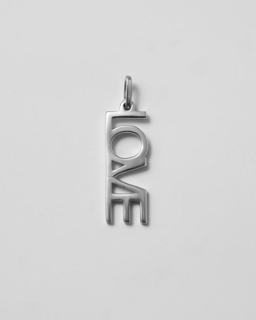 Love symbol silver