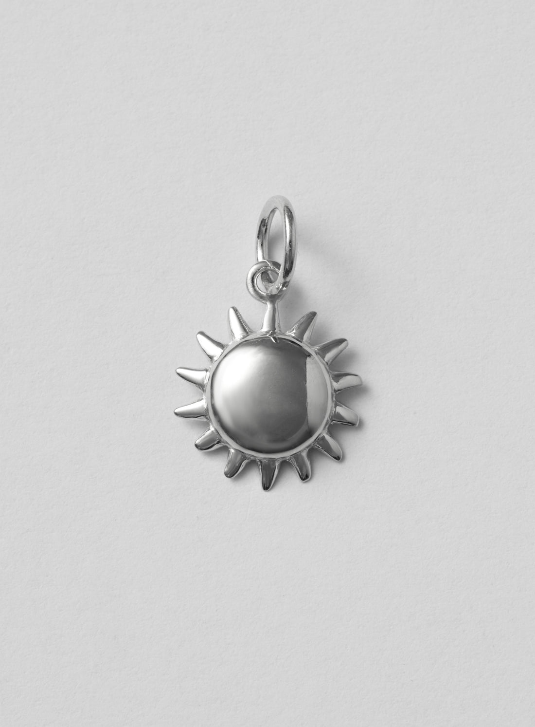 Mini Sun Symbol Silver