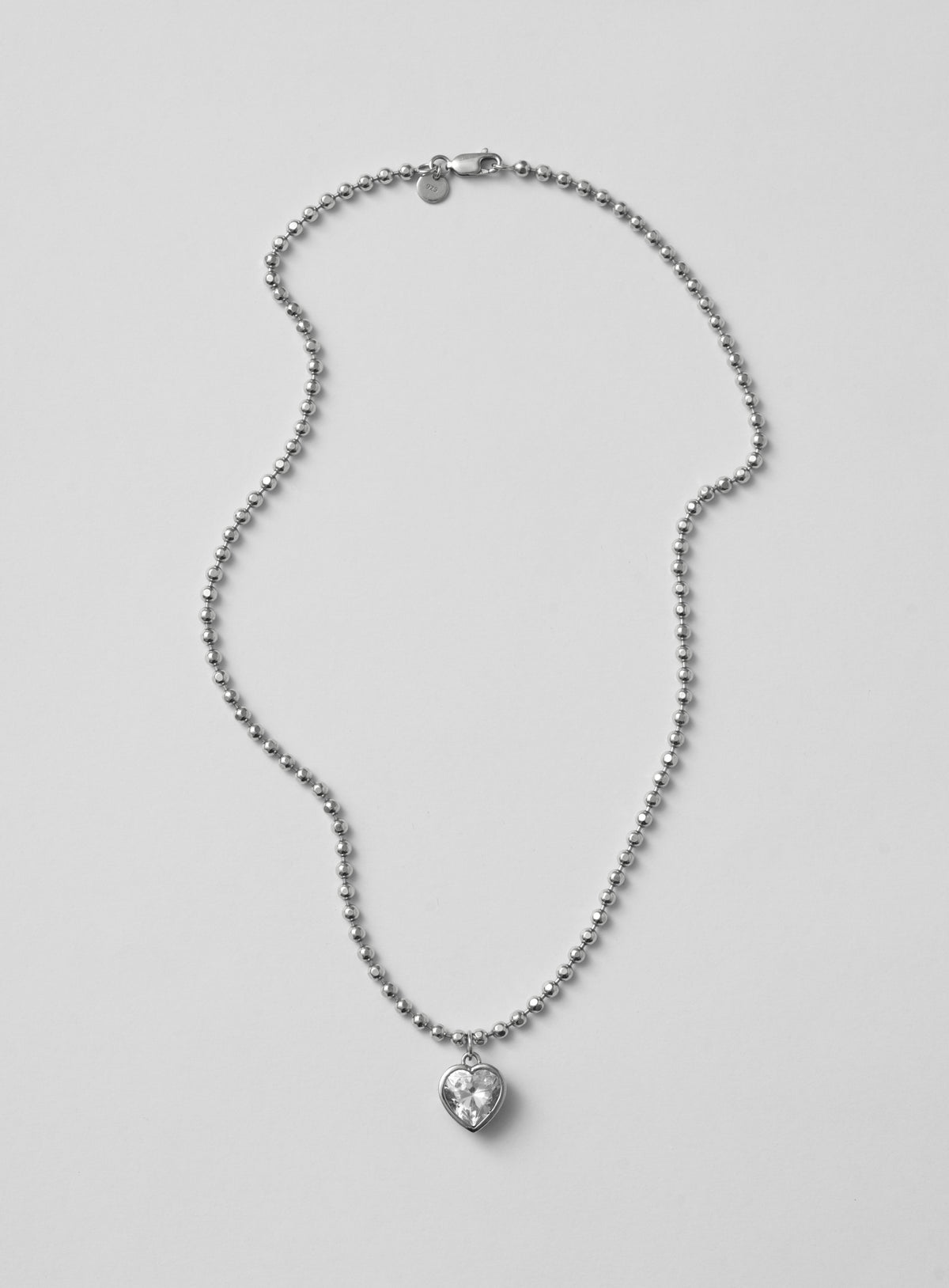 silver necklace