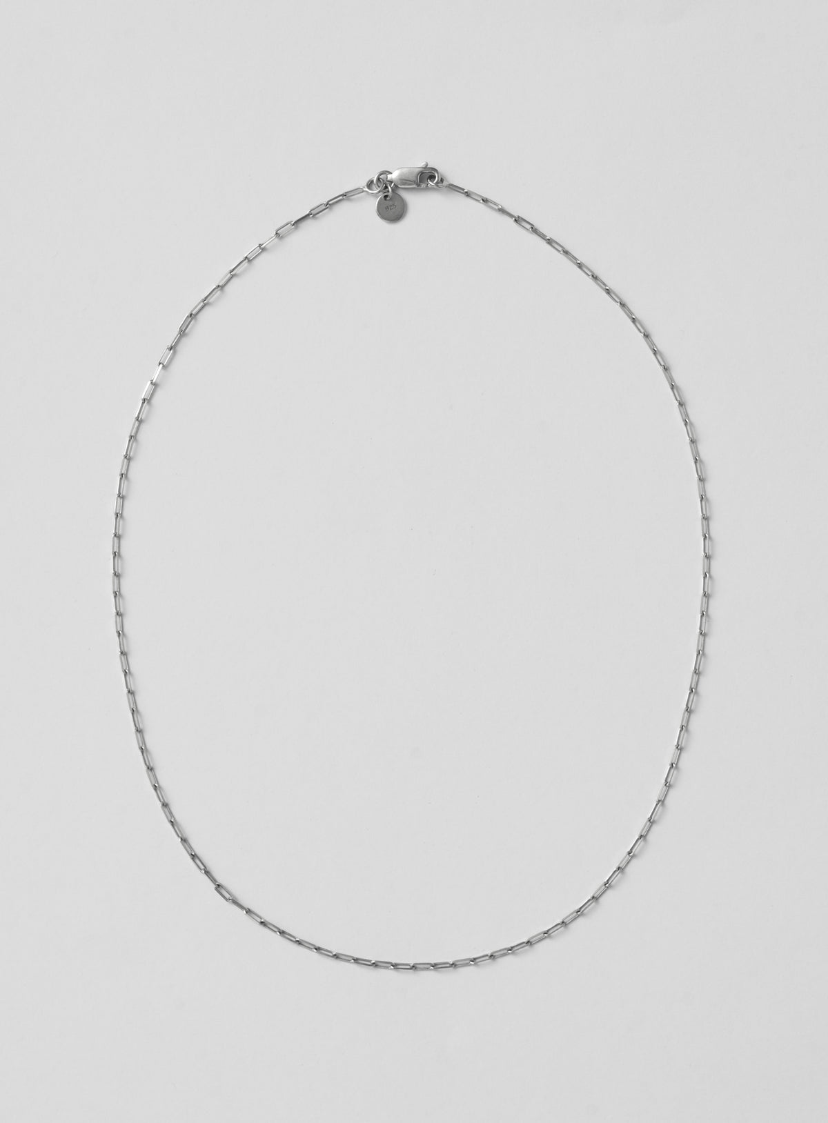 silver necklace
