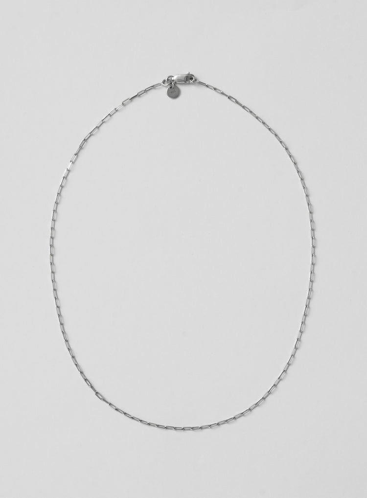 silver necklace