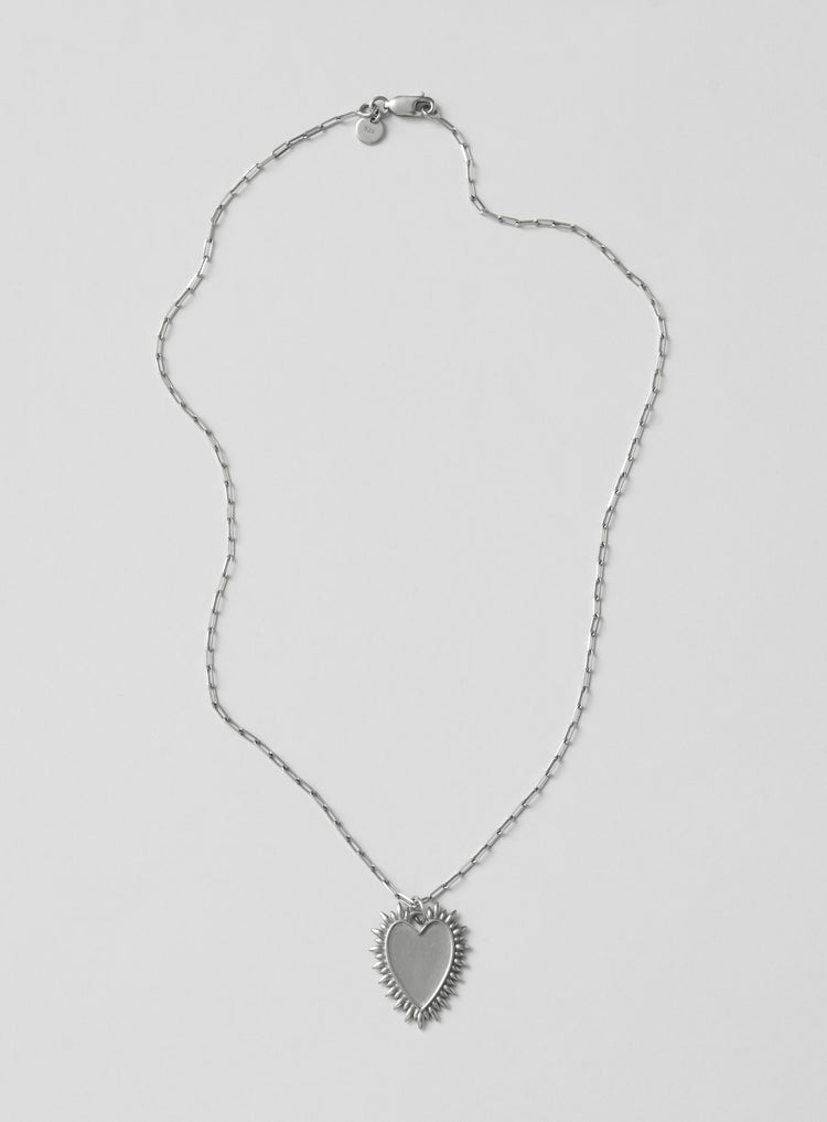 silver necklace