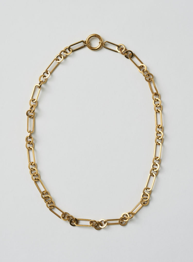 gold necklace