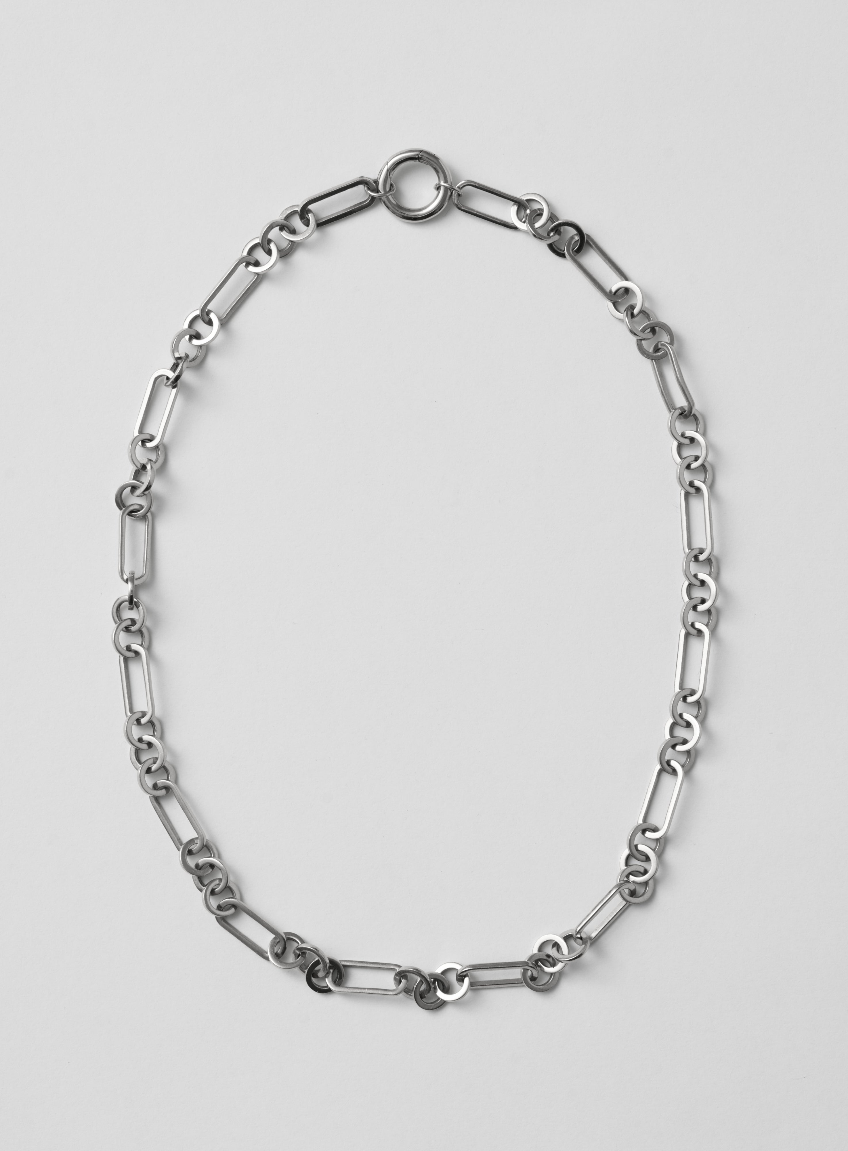 silver necklace