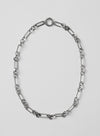 silver necklace
