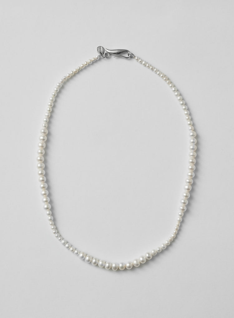 silver necklace