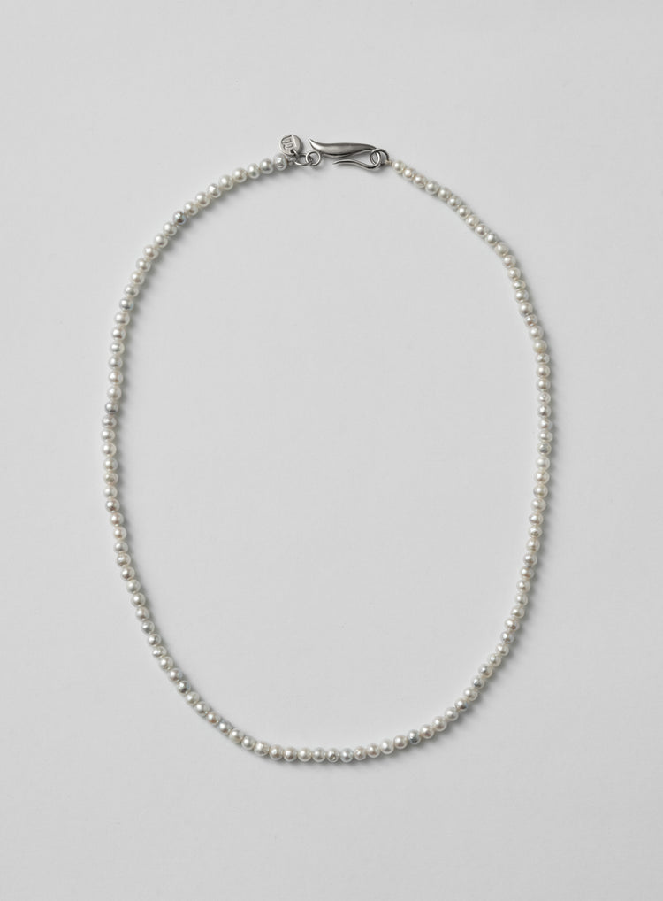 silver necklace
