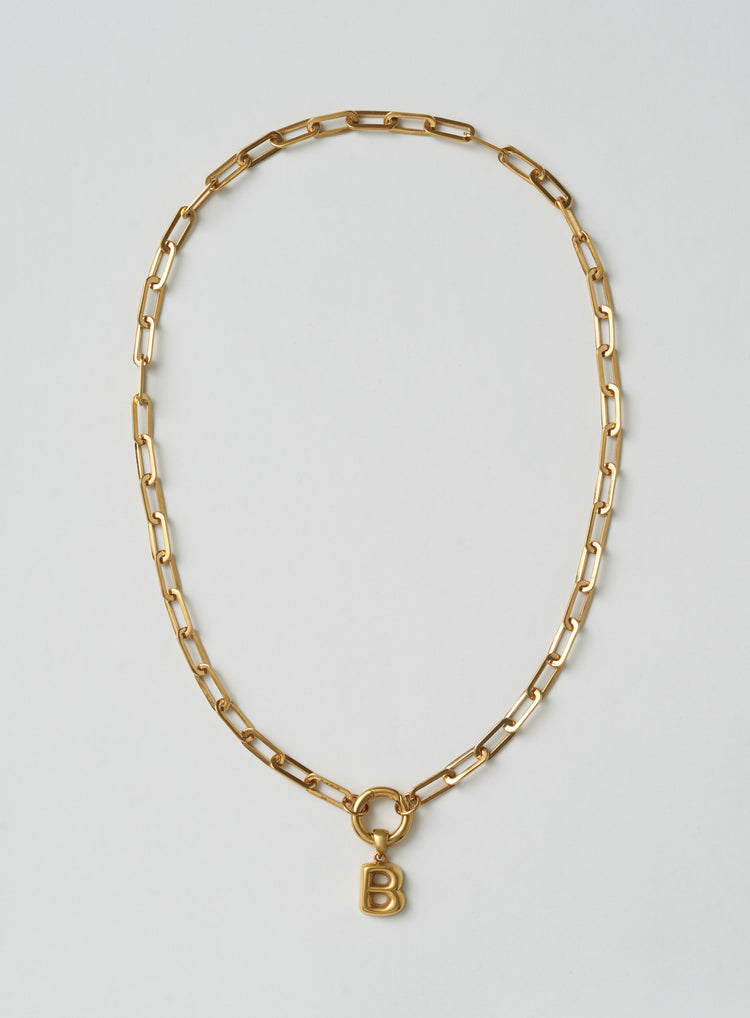 gold necklace