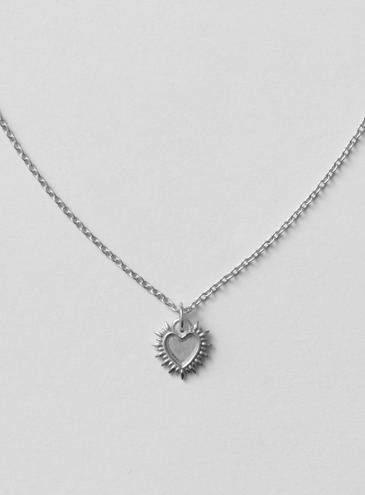 silver necklace