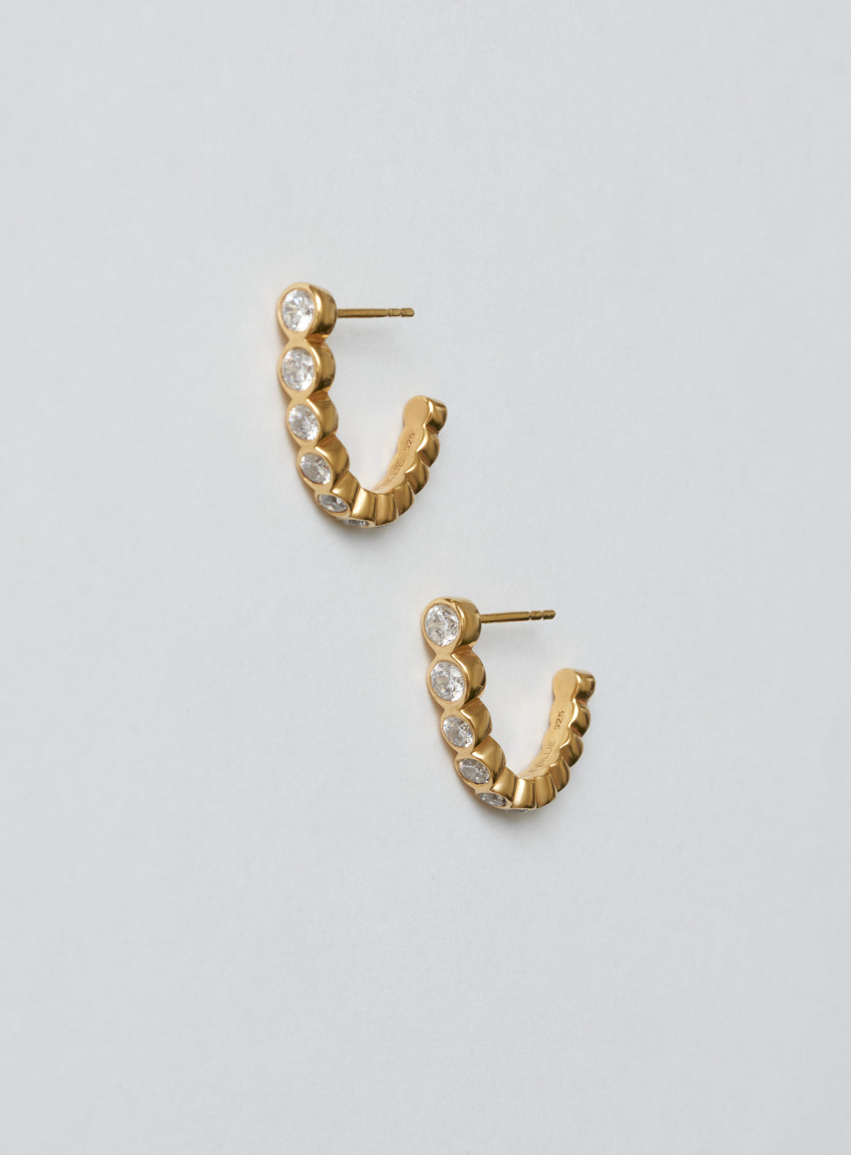 gold earrings