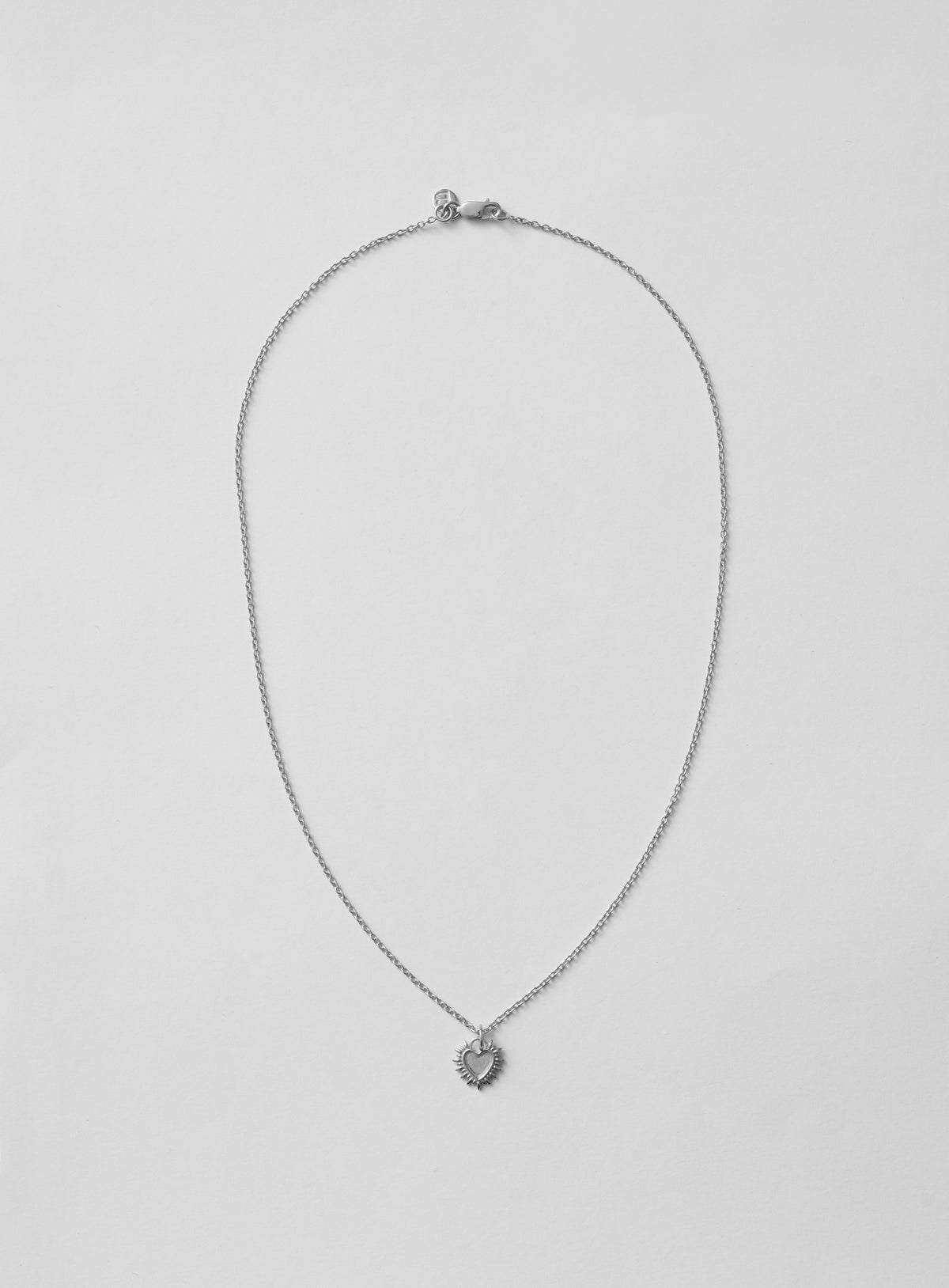 silver necklace