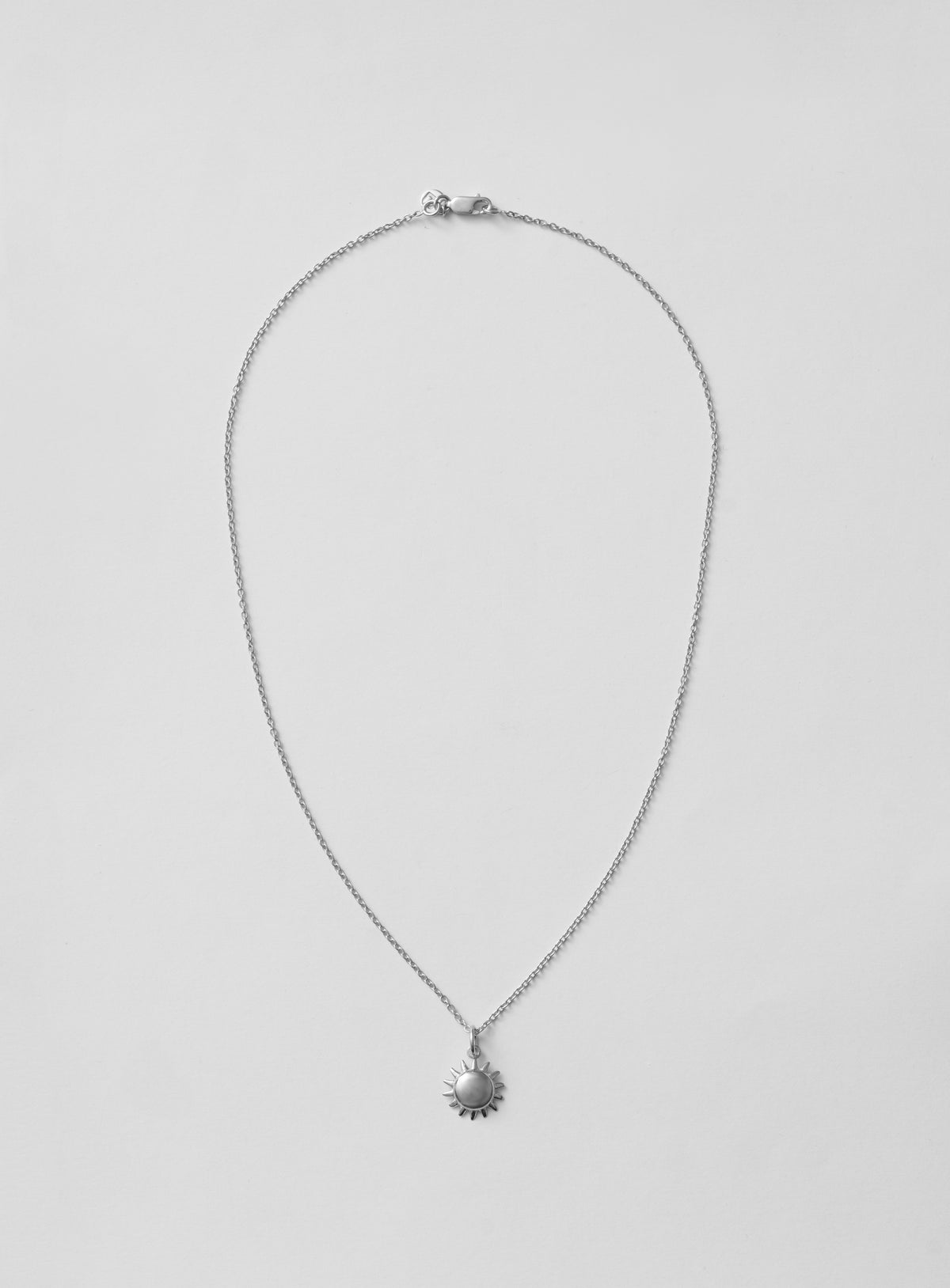 silver necklace