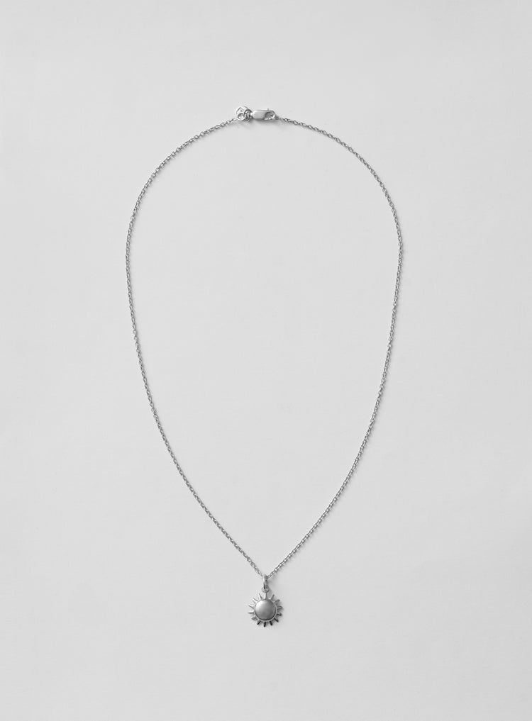 silver necklace