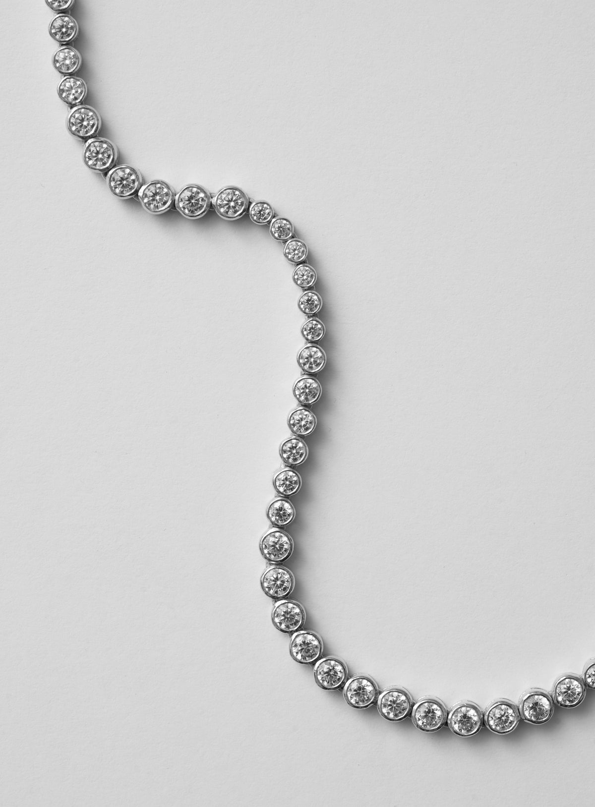 silver necklace