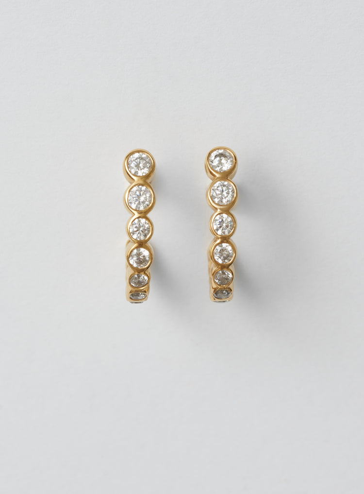 gold earrings