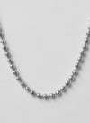 silver necklace