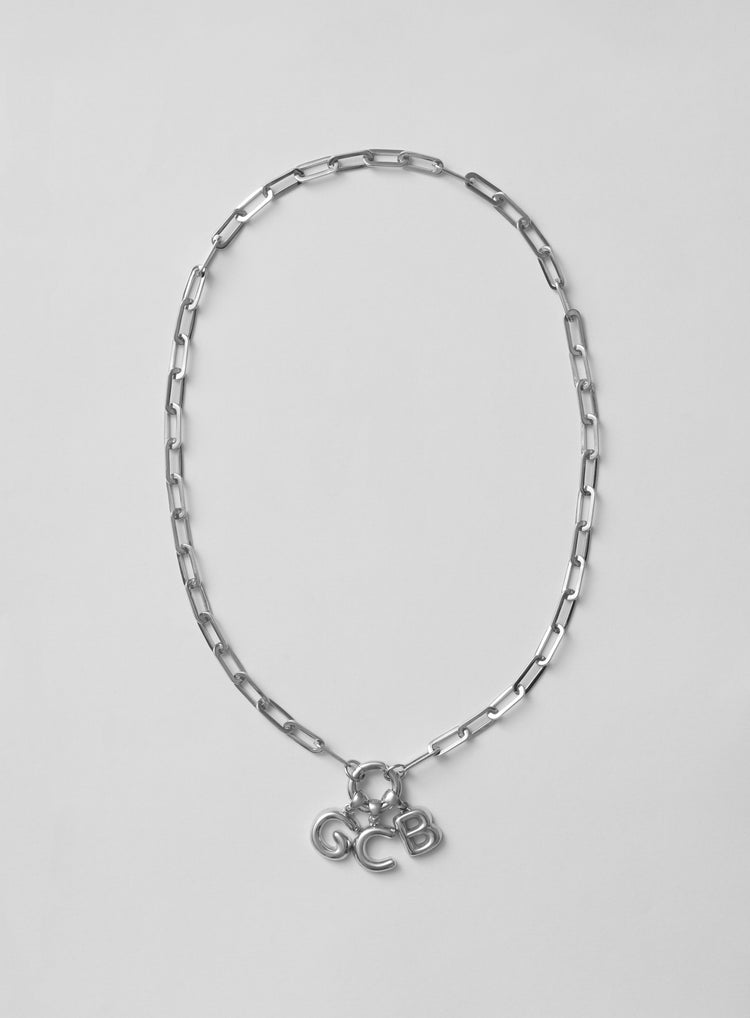 Helium Fat Necklace Silver