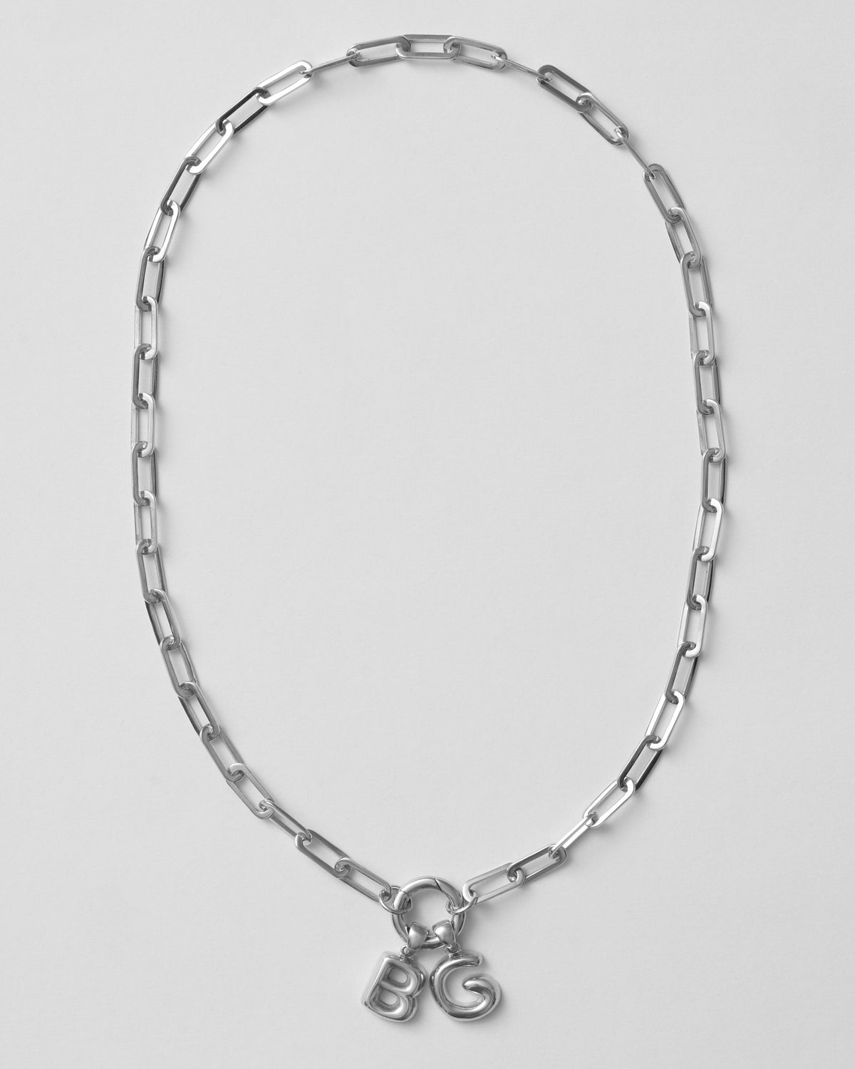 Helium Fat Necklace Silver
