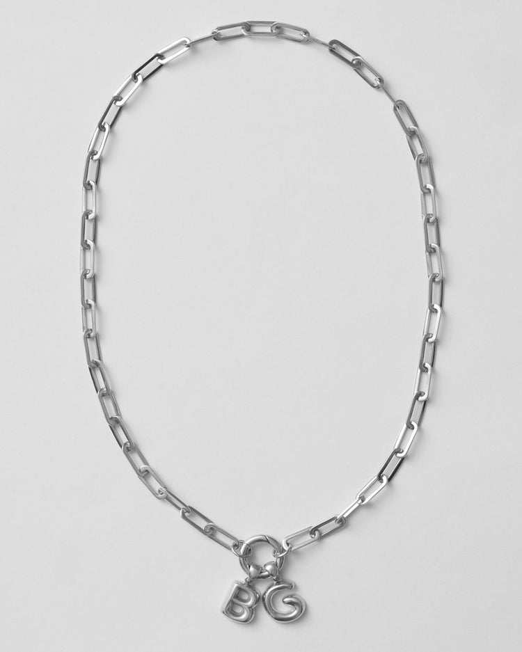 Helium Fat Necklace Silver