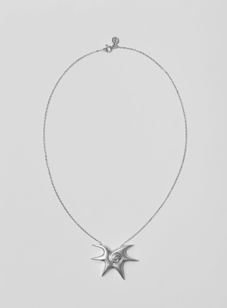 silver necklace