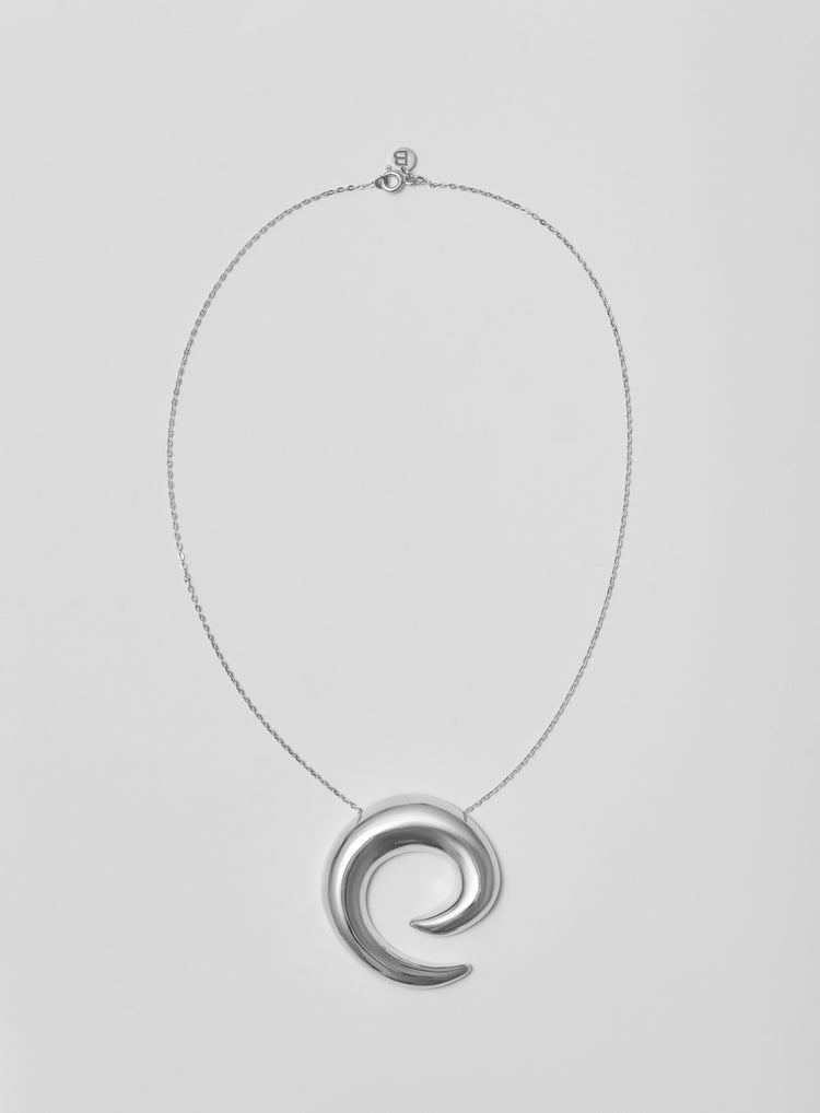 silver necklace
