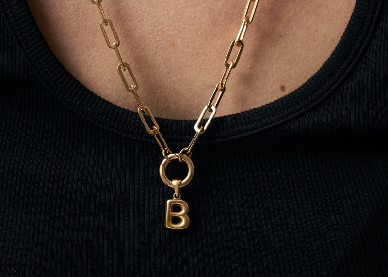gold necklace