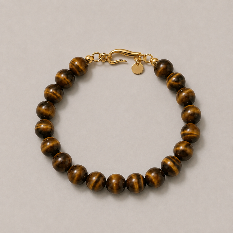 Bead Bracelet Tiger Gold