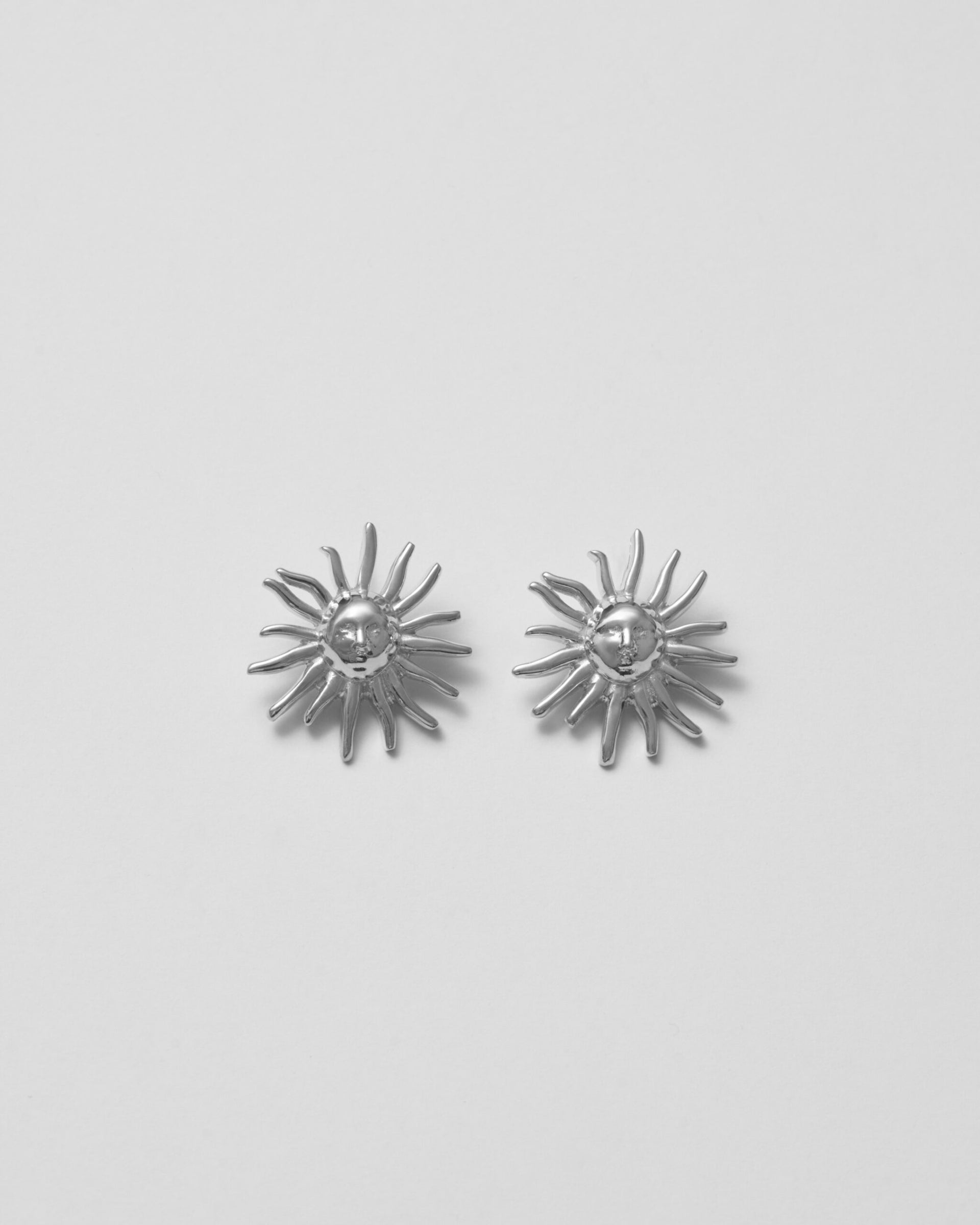 Helios Earrings silver