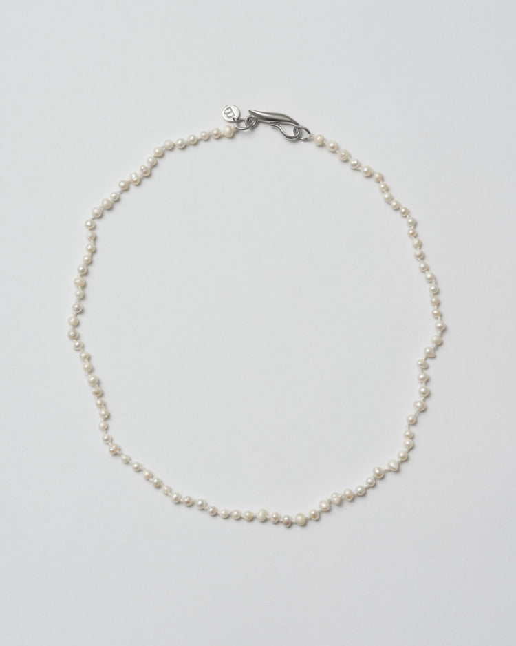 silver necklace